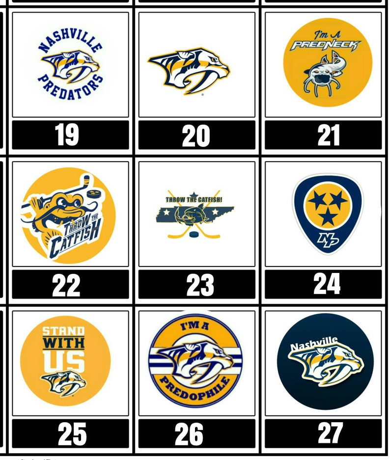 Nashville Predators paracord bracelet your choice of image