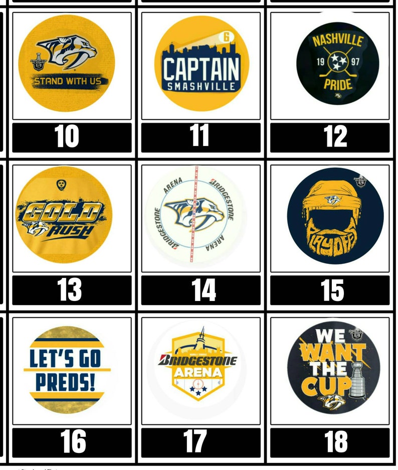 Nashville Predators paracord bracelet your choice of image