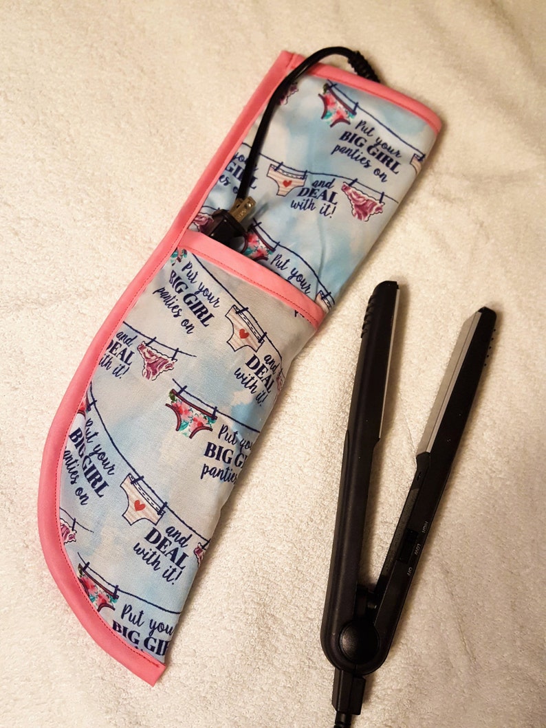 Heat Resistant Curling Iron Case Curling Iron Travel Bag Etsy