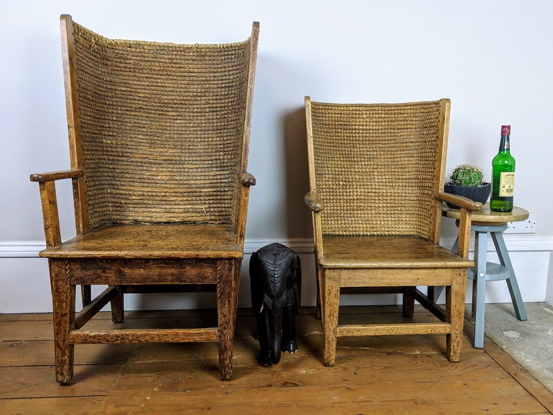 19th Century Antique Orkney Chairs Etsy