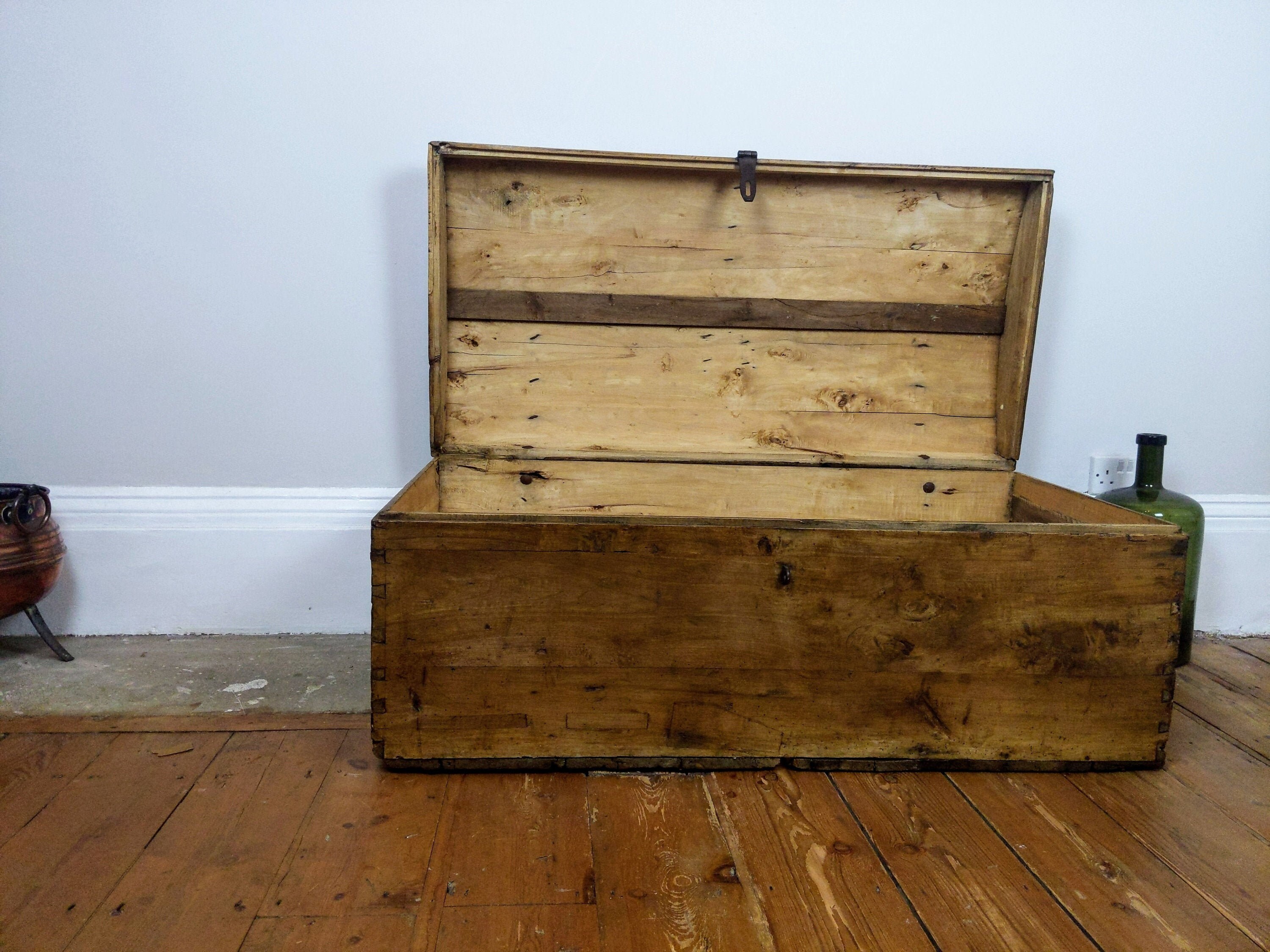 Antique Blanket Box Etsy