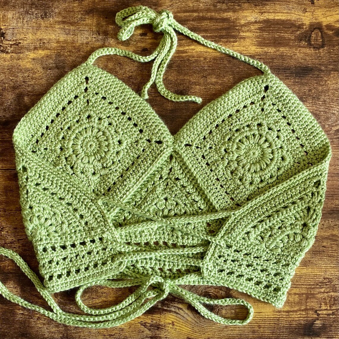 Crochet Halter Crop Top Crochet Halter Top Crochet Boho Etsy