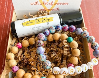 Beaded Bracelets • Warrior Bracelet • Wood Bead Bracelet