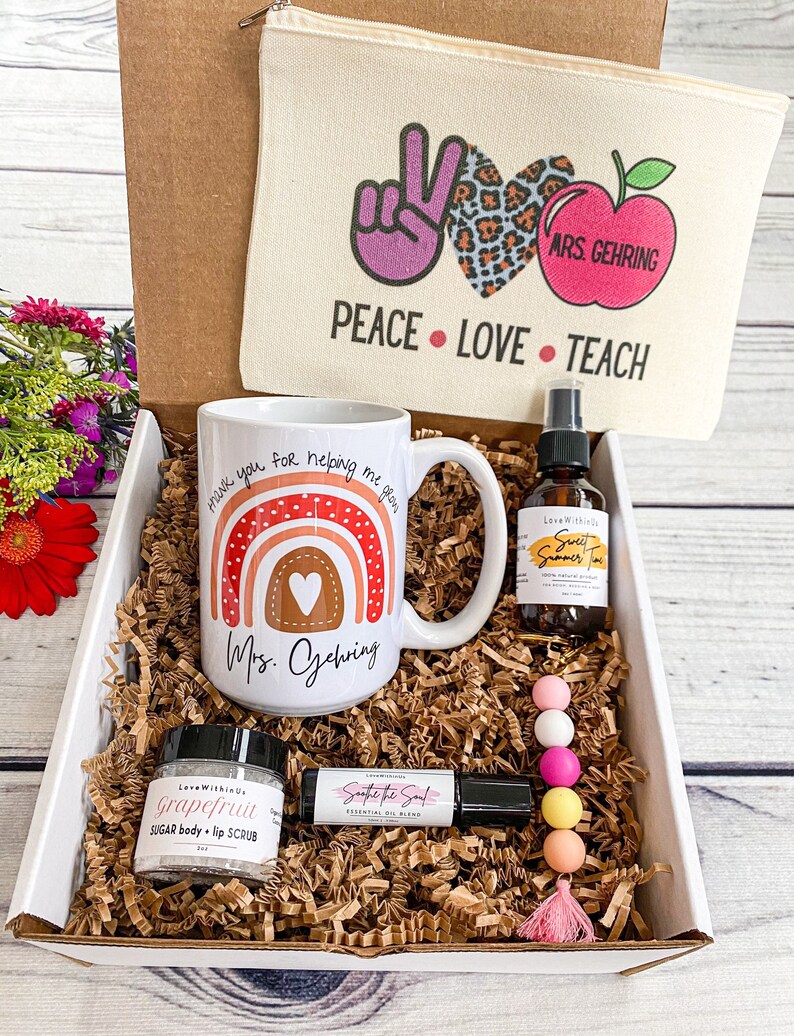 Teacher Appreciation Box End of Year Teacher Box Thank You | Etsy