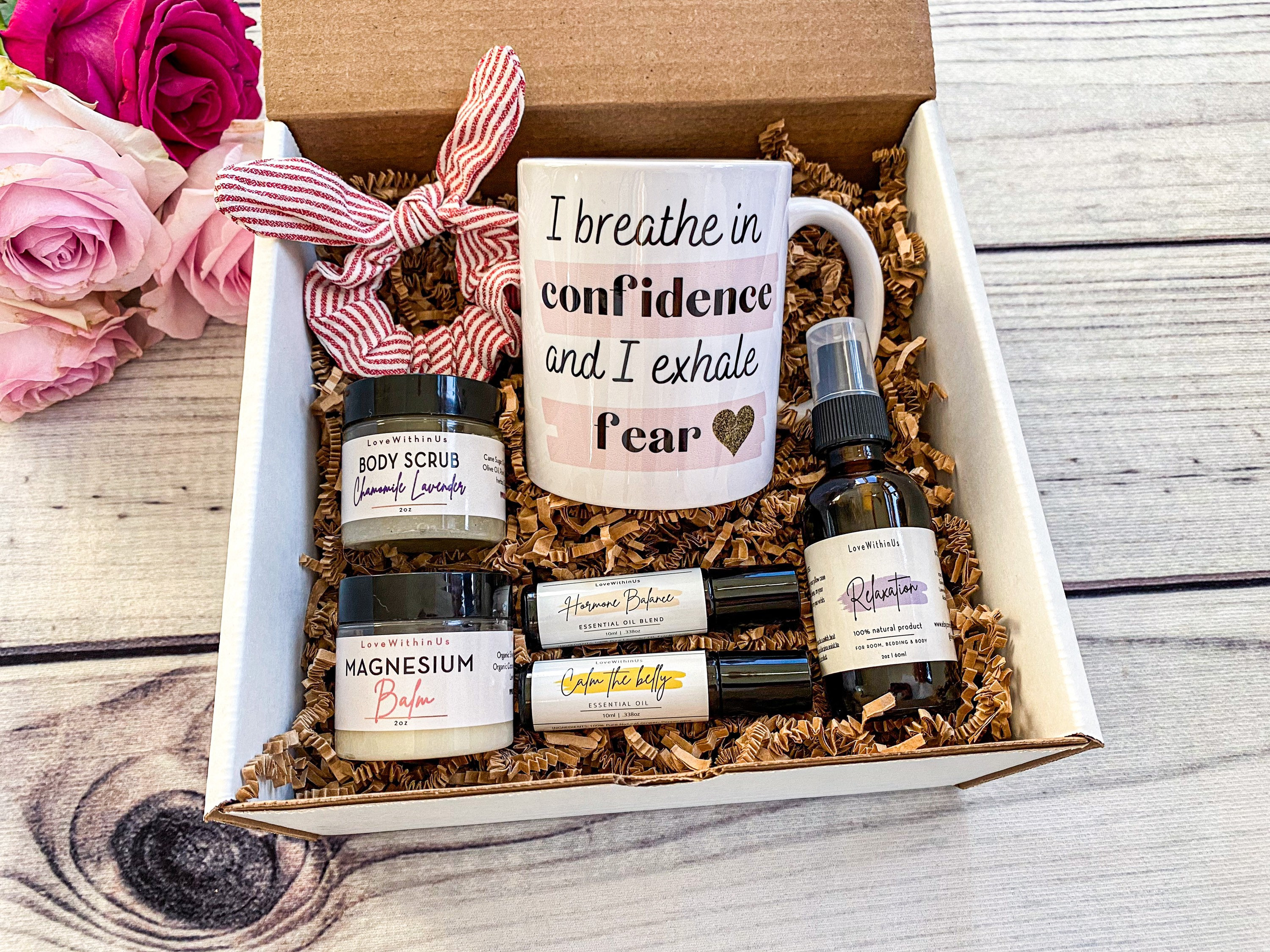 Hysterectomy Recovery Gift Box Natural Self-Care Essentials