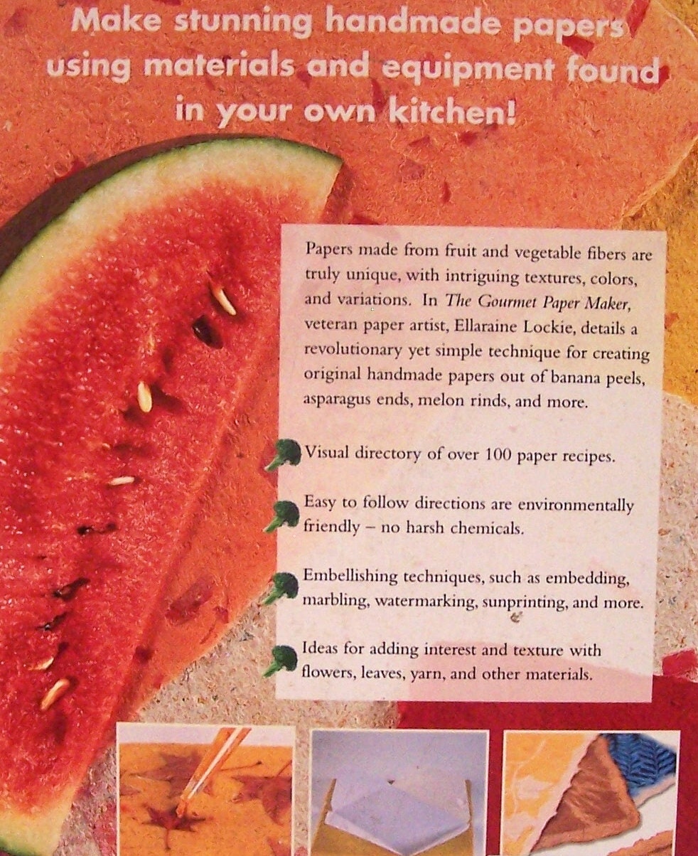 The Gourmet Paper Maker Environmentally Friendly Method for Etsy