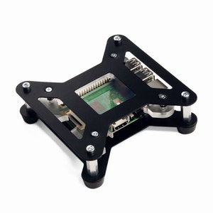 PiCano "Black" is a VESA mount and "bracket" case for Raspberry Pi.