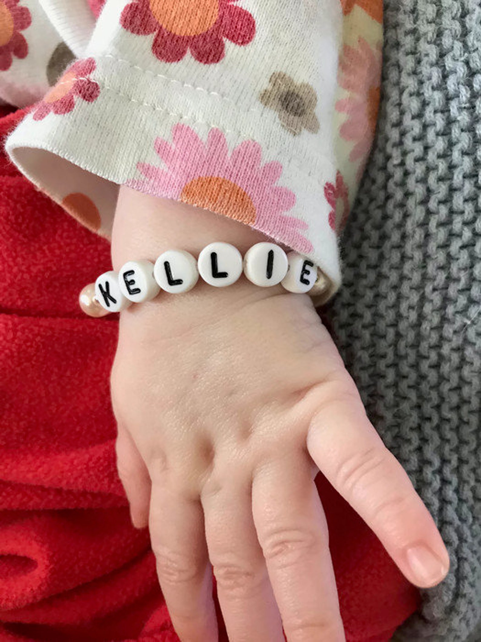 Baby Bracelet, Toddler Bracelet, Baby Jewelry, Baby Girl Bracelet, I Love You Bracelet, Baby