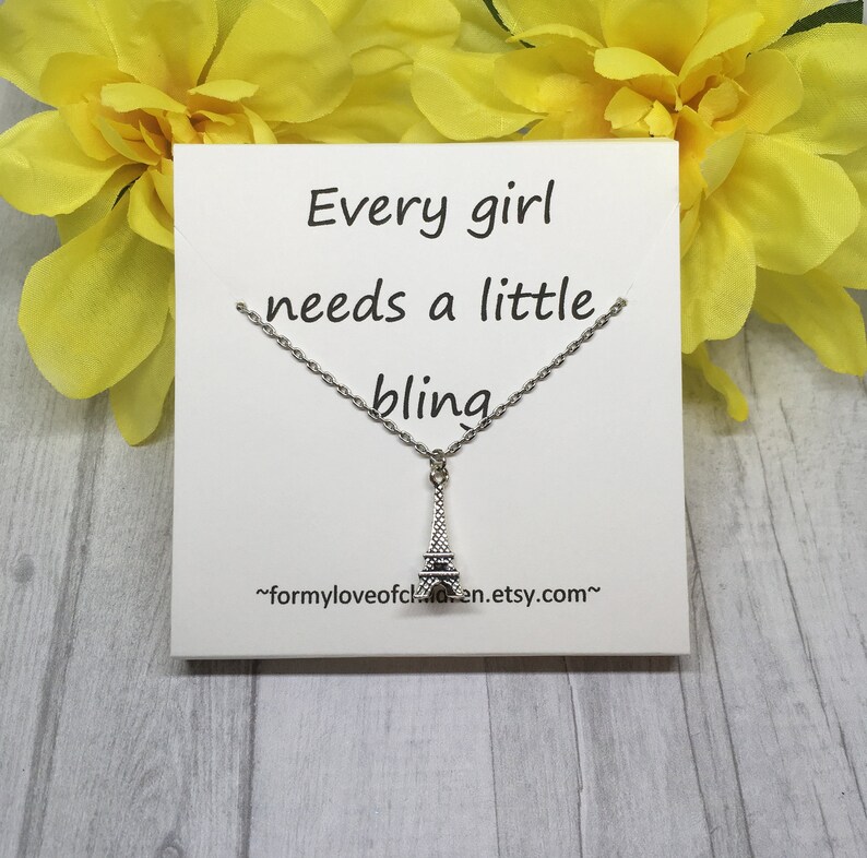 eiffel tower necklace paris jewelry eiffel tower jewelry necklace for girls bling necklace paris necklace little girl jewelry eiffel towers