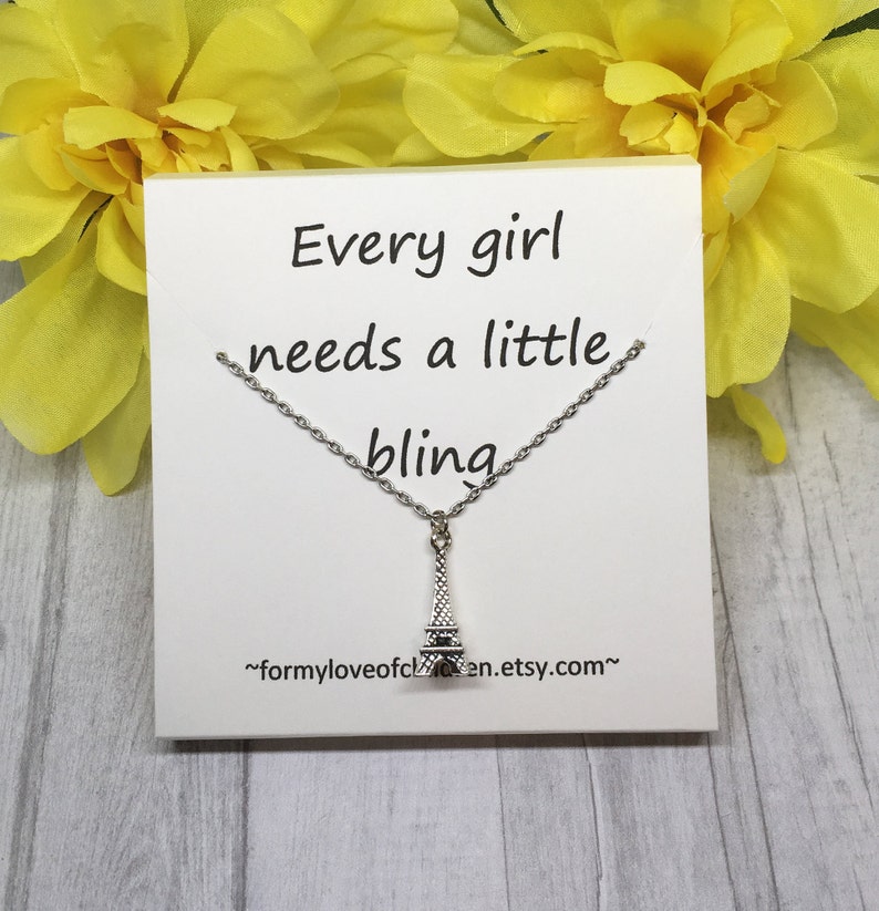 eiffel tower necklace paris jewelry eiffel tower jewelry necklace for girls bling necklace paris necklace little girl jewelry eiffel towers