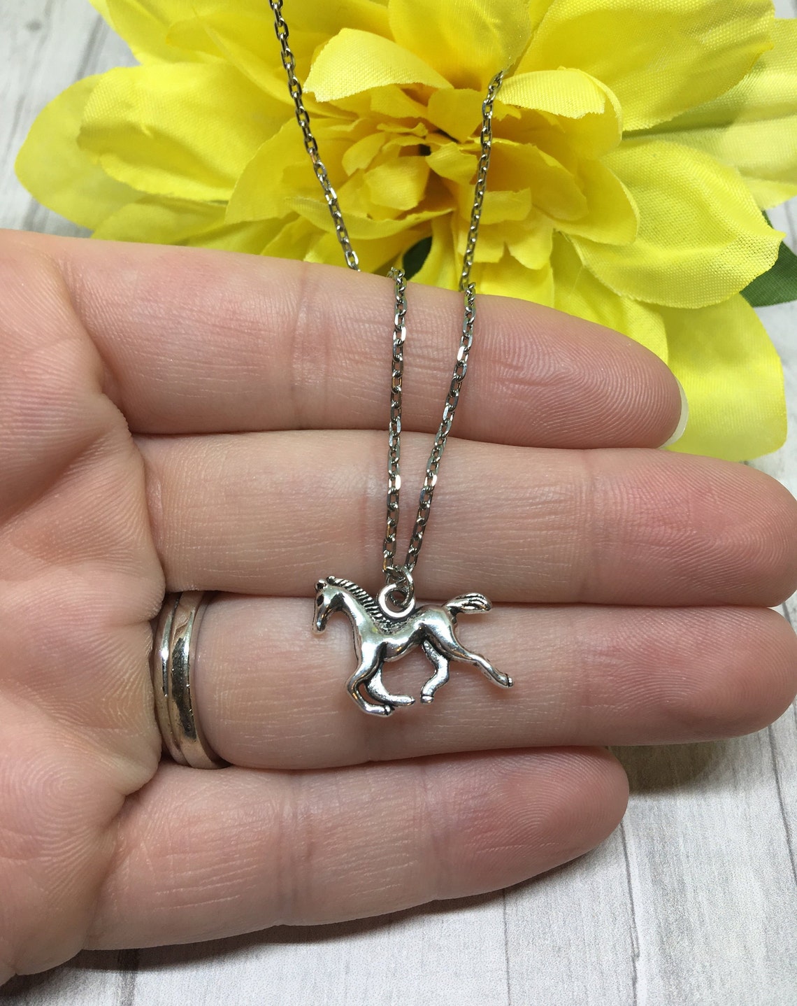 Horse Necklace Most Popular Item Equestrian Necklace Horse Etsy