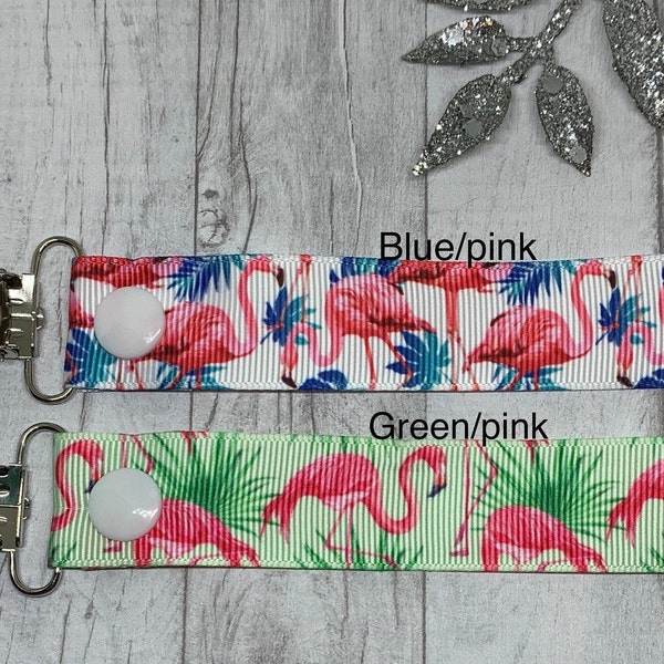 Ribbon Pacifier Clip Etsy
