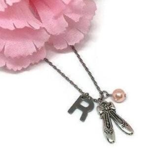 Ballet Shoes Necklace – Gift for Dancers, Ballerinas & Dance Lovers | Silver Ballet Charm Jewelry with Message Card and Gift Box