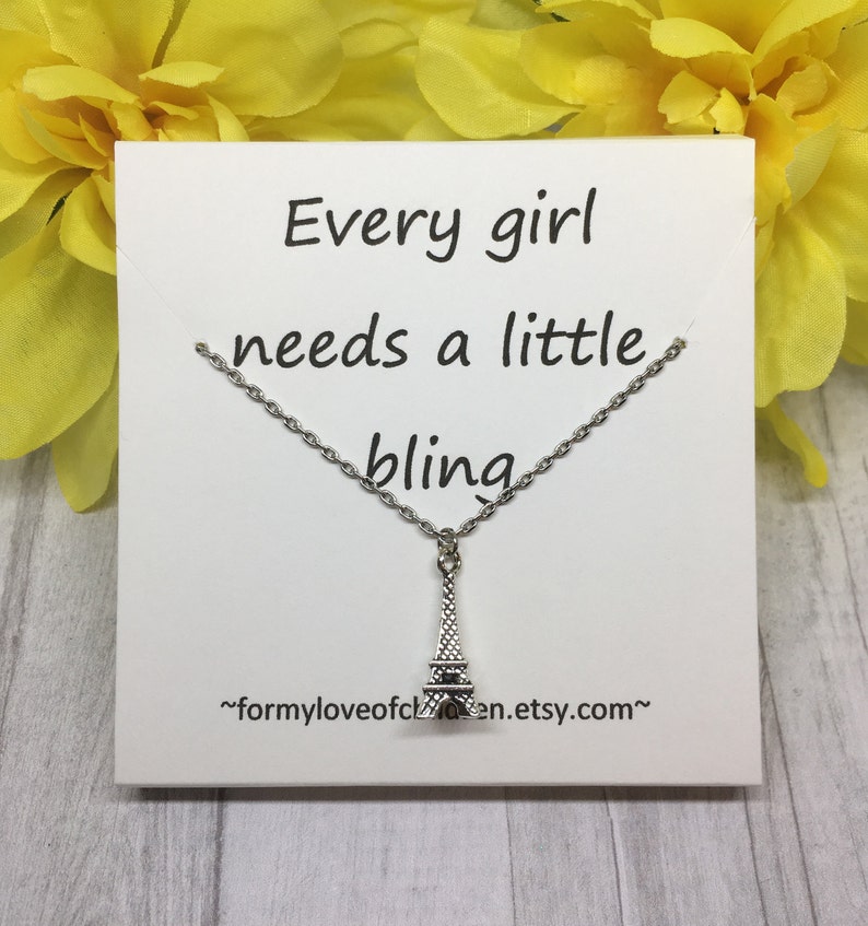 eiffel tower necklace paris jewelry eiffel tower jewelry necklace for girls bling necklace paris necklace little girl jewelry eiffel towers