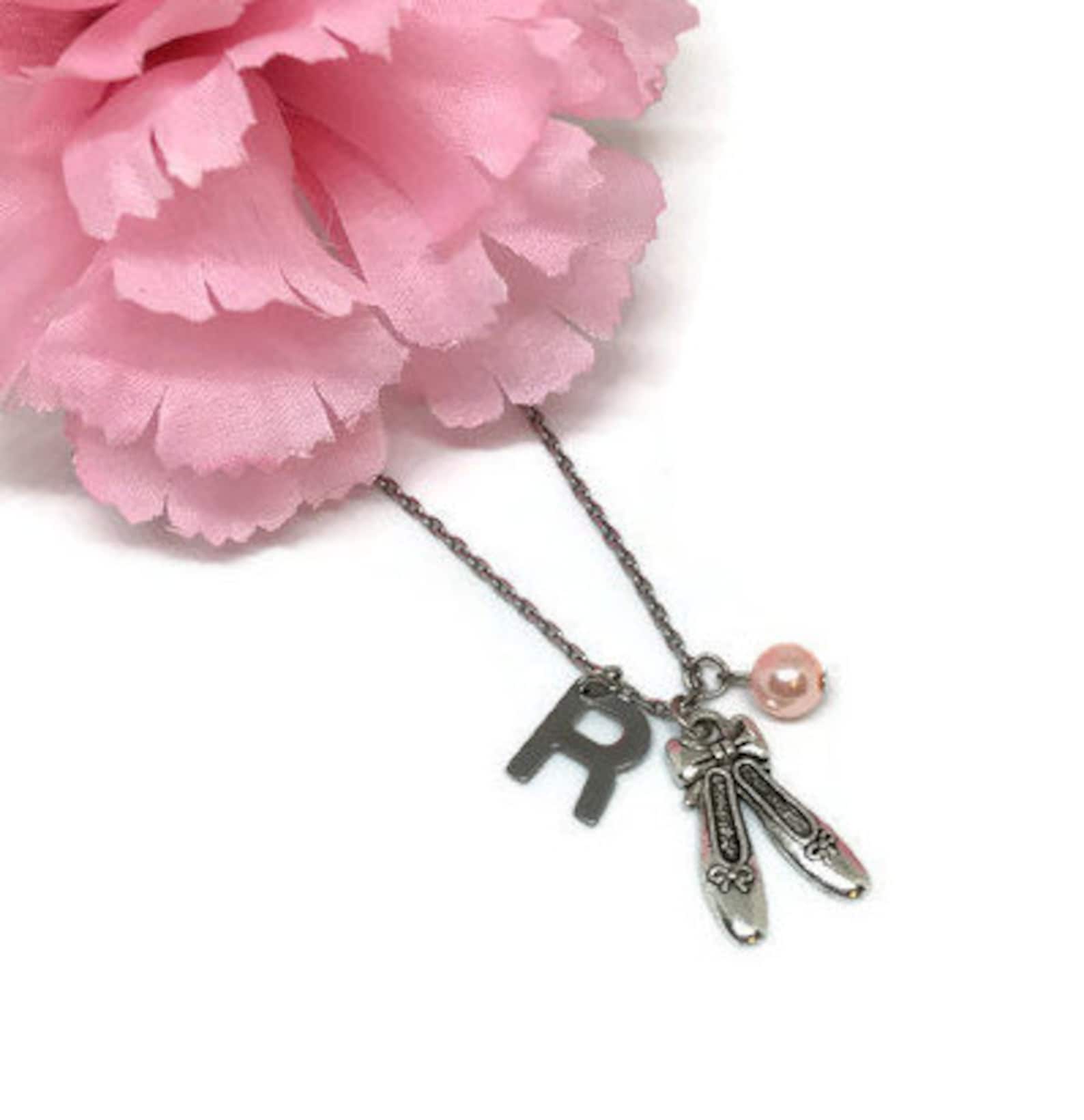 ballet necklace ballerina necklace ballerina jewelry dance jewelry dance necklace ballet gifts dancer charm dance lover gift bal