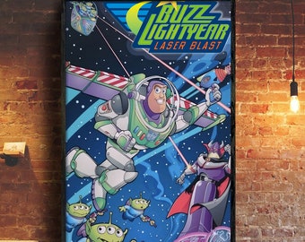 Buzz Lightyear Poster, Toy Story Printable, Disney Poster, Home Decoration, Kid Room Decor