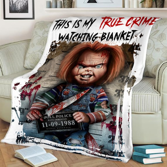 Horror movie fleece blanket sale