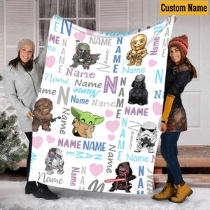 Star War Baby Blankets Etsy