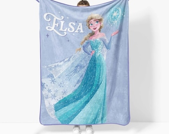Disney Princess Fleece Blanket, Disneyland Magic Kingdom Blanket, Disney Birthday Girl Gift, Disneyland Blanket, Baby Shower Gift