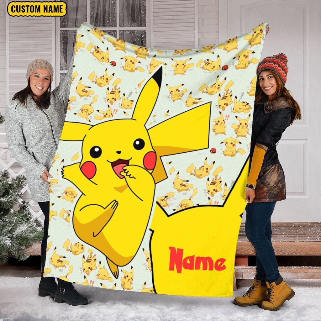 Pokemon blanket and pillow hotsell