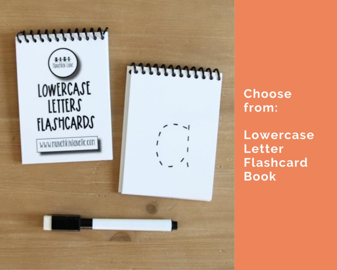 Dry Erase Handwriting Flashcards Dry Erase Flashcards Etsy