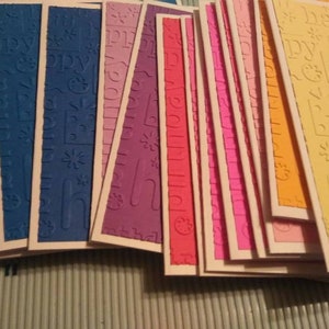 Cartes de joyeux anniversaire, 20 cartes d'anniversaire, carte d'anniversaire en relief faite maison avec enveloppes, emballage en vrac, ensemble de cartes d'anniversaire colorées, assortiment