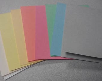 A2 card blanks, 110 lb Notecards, Note cards, Side-Folding Blank Cards, blank cards for card making, paper crafting supply, craft cardstock