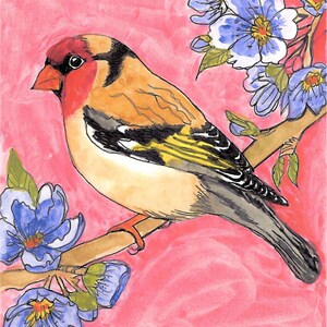 Aquarelkaarten, zwaar koudgeperst papier (140 pound, A2 en A7) afbeelding 10