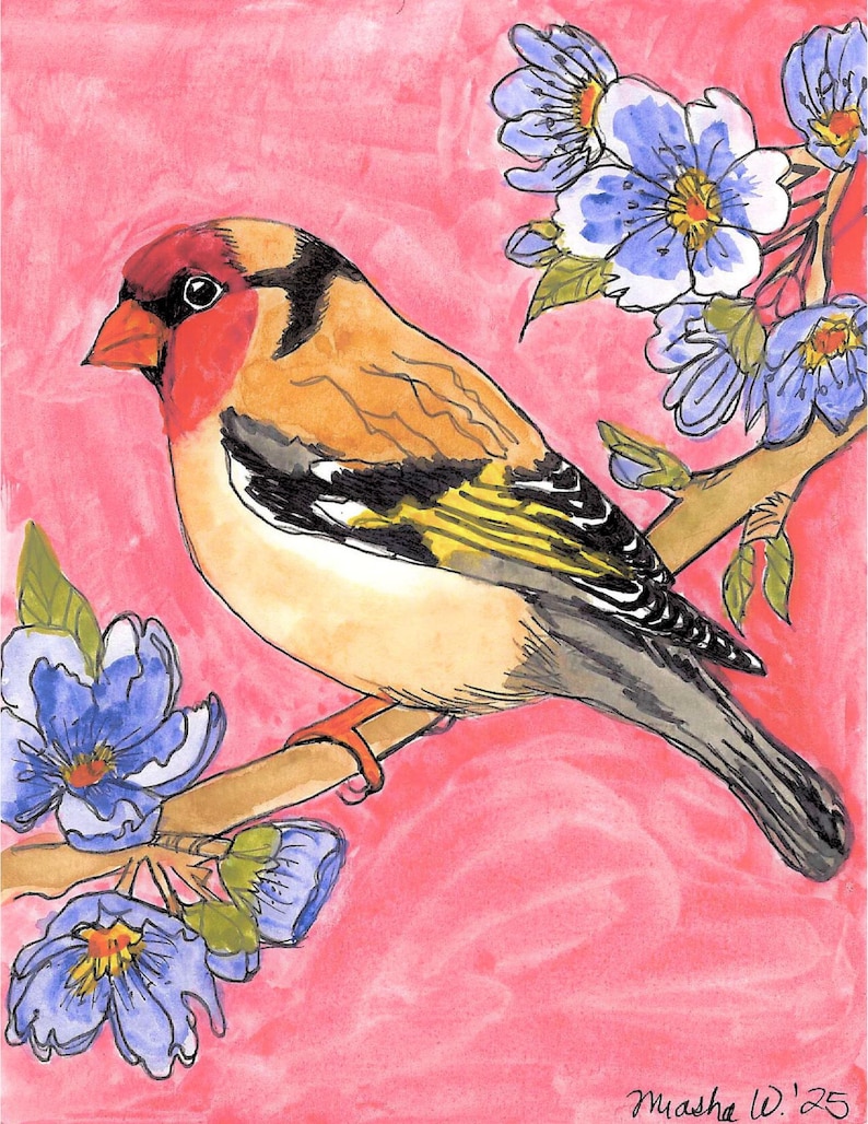 Aquarelkaarten, zwaar koudgeperst papier (140 pound, A2 en A7) afbeelding 10