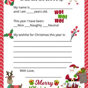 Beste Kerstmanbrief, Afdrukbaar bestand, Brief aan de Kerstman Downloadpagina, Kerstmanbrief, Brief aan de Kerstman, Kinderenbrief aan de Kerstman, Kerstverlanglijst