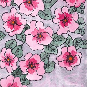 Aquarelkaarten, zwaar koudgeperst papier (140 pound, A2 en A7) afbeelding 12