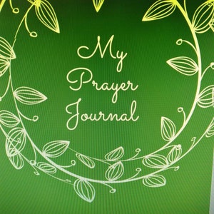 beginner&#39;s digital Prayer journal,  gratitude journal,  98 page journal
