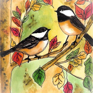 Aquarelkaarten, zwaar koudgeperst papier (140 pound, A2 en A7) afbeelding 6