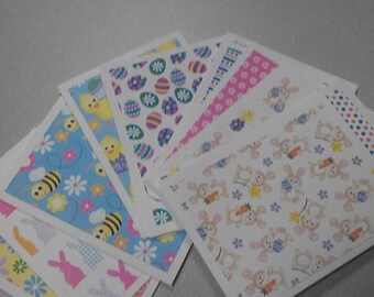 12 Spring themed greeting cards, blank Spring cards, bulk card set with envelopes, assorted Easter card set, spring holiday cards, handmade