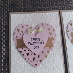 Handmade Happy Valentine&#39;s Day Card