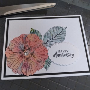 Cartão de aniversário feito à mão, cartão de felicitações caseiro; cartão de felicitações feito à mão; cartão de nota feito à mão; cartão de nota em branco