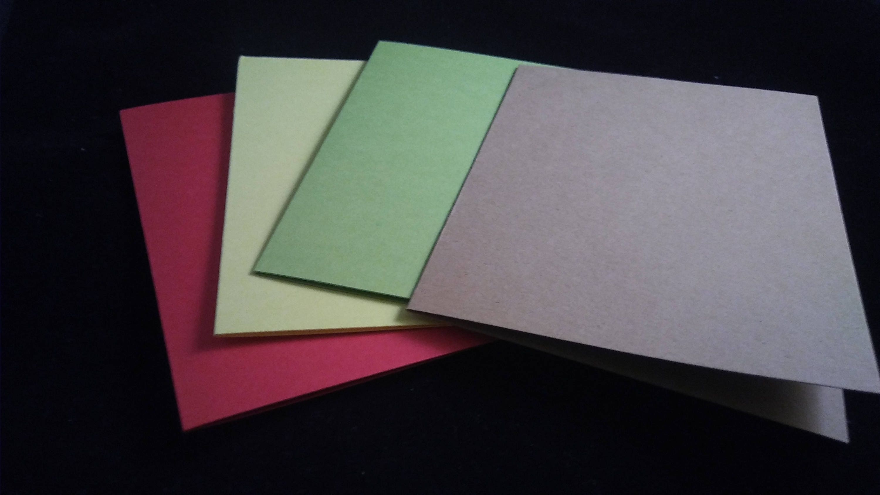 20 A2 Notecards and Envelopes Blank Card for Card Making 