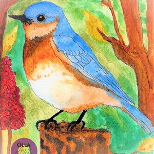 Aquarelkaarten, zwaar koudgeperst papier (140 pound, A2 en A7) afbeelding 5