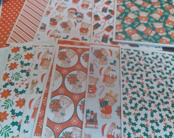 Cartoline fatte a mano, cartoline d'auguri di Natale, biglietti sfusi, 12 carte con buste bianche, cartoline natalizie assortite, biglietti fatti in casa