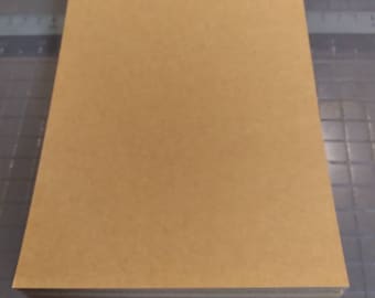 6in by 9in chipboard pads for pictures, scrap booking, paper crafting, journals, embellishments, albums, shipping supply, craft chipboard