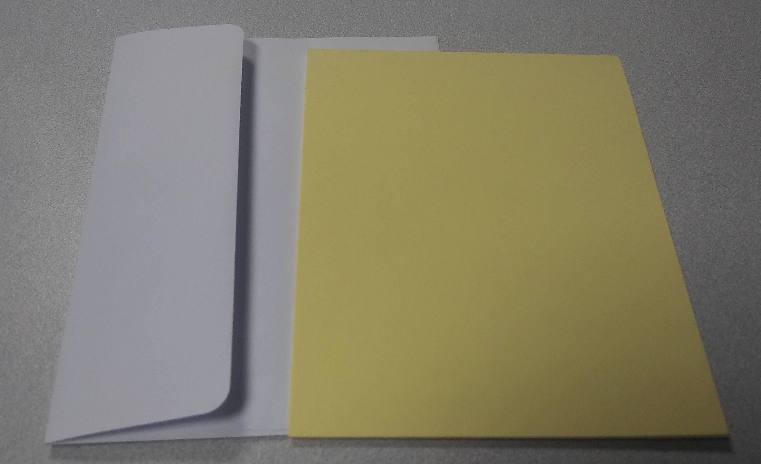 Flat Note Cards DIY Blank Cards for Card Making Ready Made Etsy