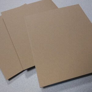 Biglietti di auguri A2 vuoti per la creazione di biglietti, 80 libbre, 216 gsm, 12 pt kraft Biglietti di auguri A2, cancelleria, biglietti di auguri, cartoncino artigianale