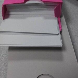 Artist Trading Cards, 100-pound Bristol smooth or 140 - pound watercolor card stock.