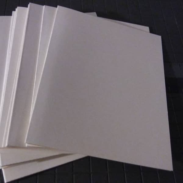 A7 blank note cards for card making, 80 lb, 216 gsm, 12 pt warm, natural white, stationery, greeting cards, craft card stock, bulk