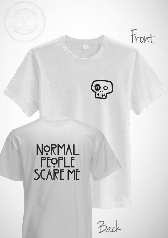normale, Felpa La gente normale mi spaventa Dope Swag chrisrmas REGALO Maglione