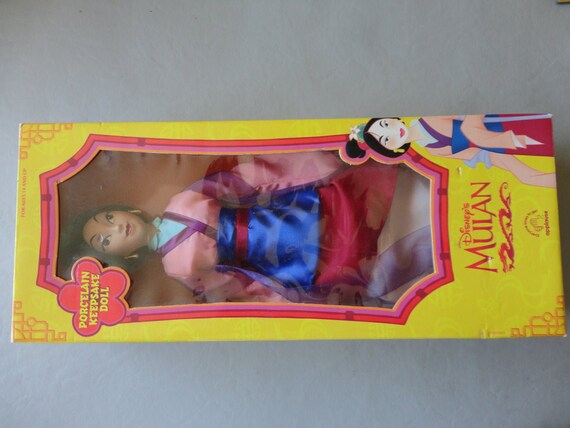 mulan porcelain doll