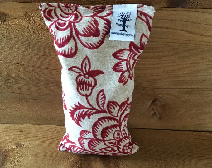 Medium Corn Bag - Bircham & Red - Hot and Cold Therapy, Moist Heat, Natural Pain Relief, Gifts for All Ages, Heating Pad
