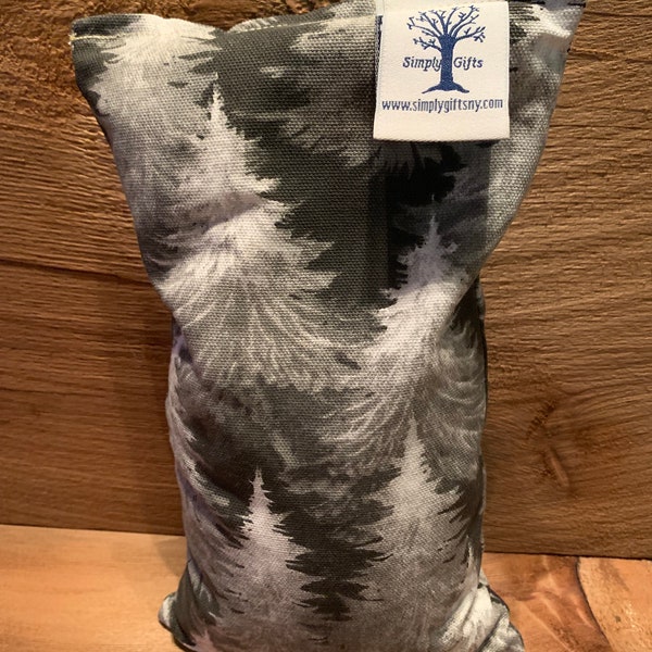 Medium Corn Bag - Enchanted Trees - Hot and Cold Therapy, Moist Heat, Natural Pain Relief, Gifts for All Ages, Heating Pad