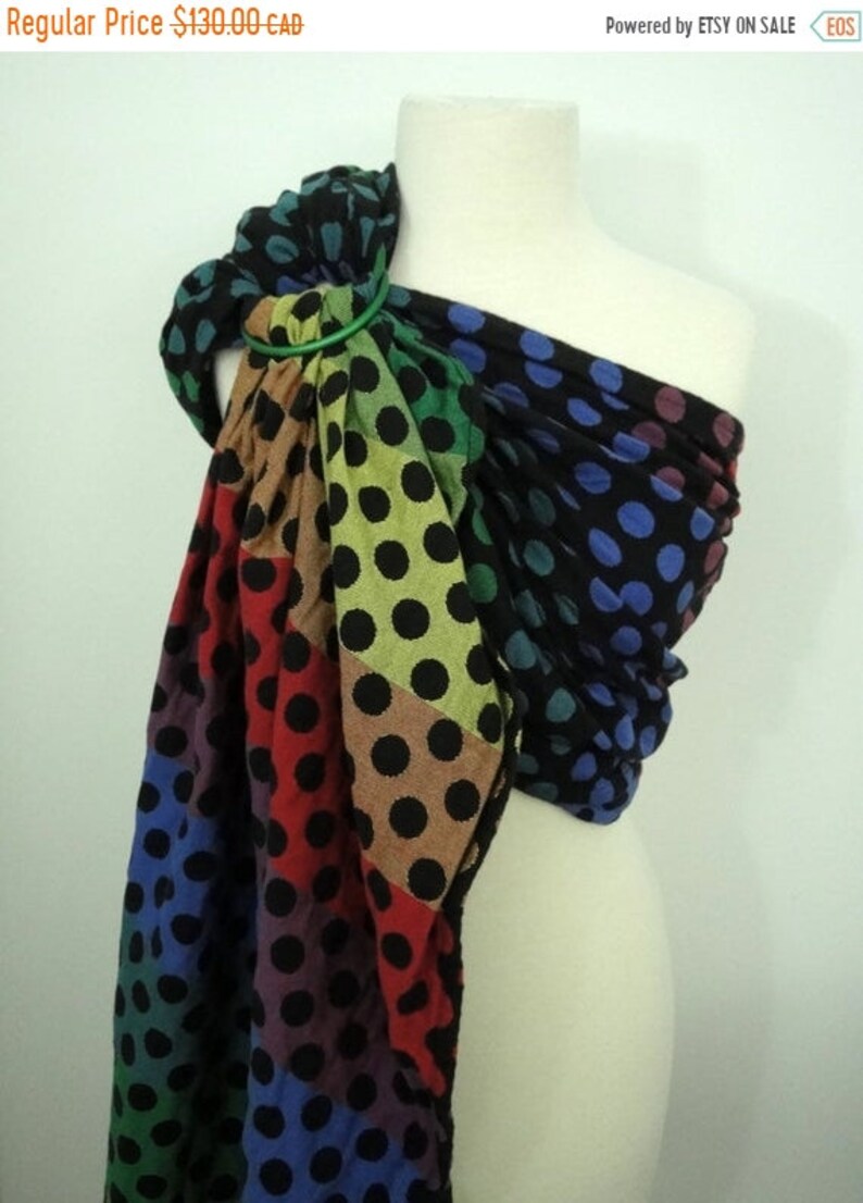 gathered ring sling