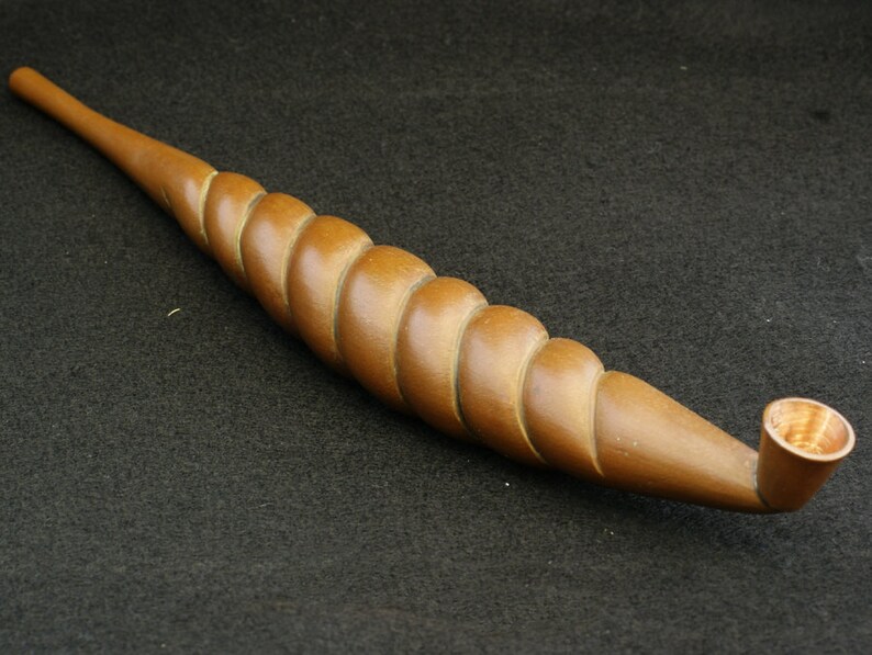 KISERU Japanese Smoking Pipe Copper, Thick Twisted Etsy